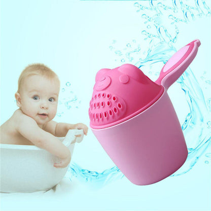 Baby Bath Waterfall Rinser Kids Shampoo Rinse Cup Bath Shower Washing Head Children Bathing Baby Shower Spoons Child Washing