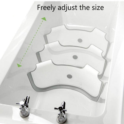 Adjustable Bathtub Partition Flap Baby Bath